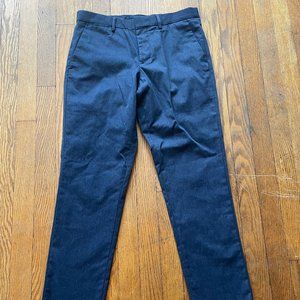 Express Innovator Skinny Blue Dress Pants 28x30